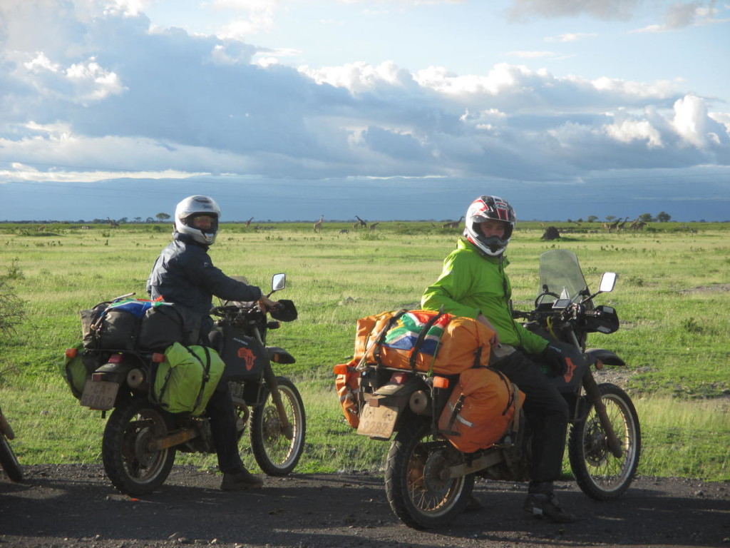 Game sighting near lake Manyara