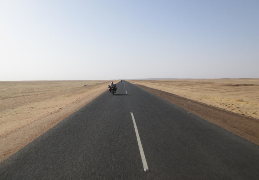 Bayuda Desert road